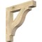 Ekena Millwork Funston Block Rough Sawn Bracket, Douglas Fir, 4"W x 26"D x 26"H BKT04X26X26FST05RDF - alternate 1